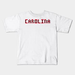 Pixel Hockey Team Carolina 2017 Kids T-Shirt